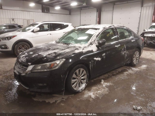 Honda Accord Ex-l V-6 2014 1HGCR3F82EA034820 Image 2