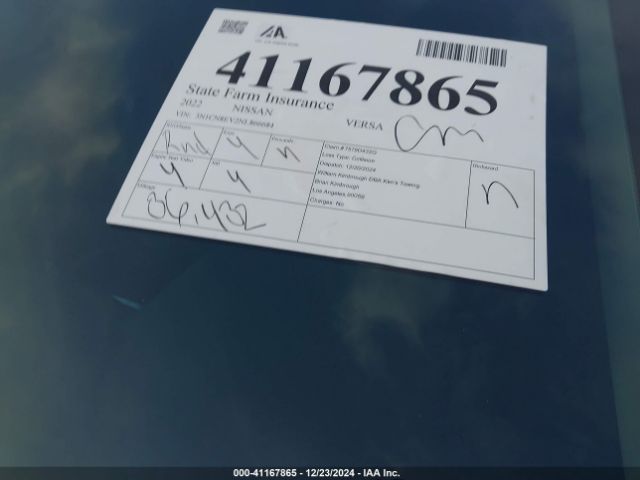 3N1CN8EV2NL866684 Nissan Versa 1.6 Sv Xtronic Cvt