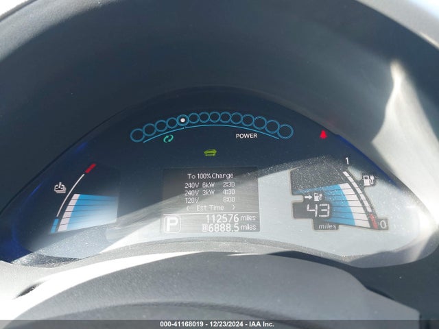Aukcja sprzedaży 2013 Nissan Leaf Sv, vin: 1N4AZ0CP4DC402567, numer aukcji: 41168019
