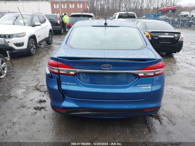 3FA6P0RU5JR141536 Ford Fusion Hybrid Titanium
