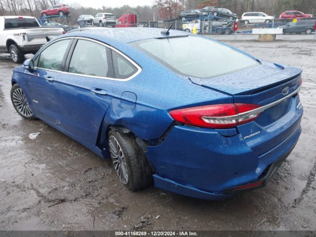 3FA6P0RU5JR141536 Ford Fusion Hybrid Titanium
