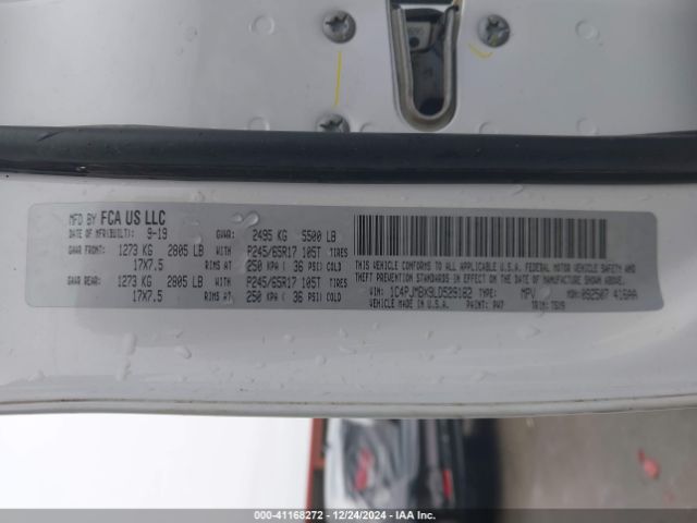 1C4PJMBX9LD529182 Jeep Cherokee Trailhawk 4x4