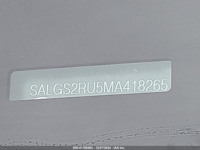 SALGS2RU5MA418265 Land Rover Range Rover Westminster