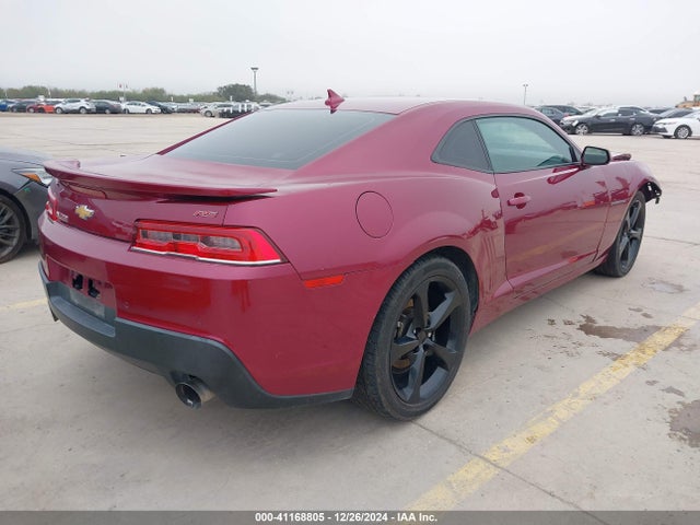 Chevrolet Camaro 2lt 2014 2G1FC1E3XE9317459 Image 4