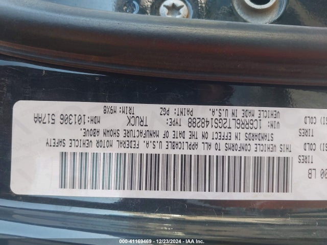 RAM 1500 Big Horn 2016 1C6RR6LT2GS148288 Image 9