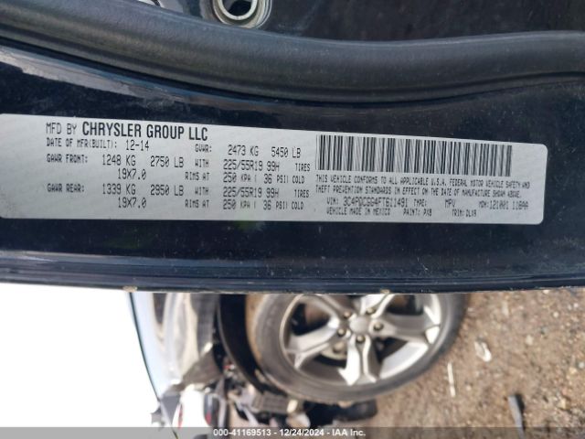 3C4PDCGG4FT611491 Dodge Journey Crossroad