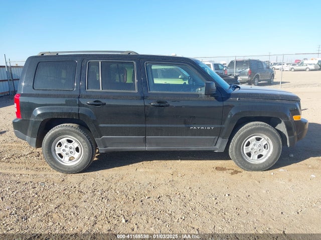 1C4NJRBB3HD197000 Jeep Patriot Sport 4x4