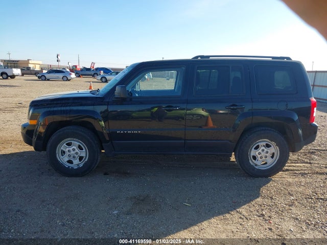 1C4NJRBB3HD197000 Jeep Patriot Sport 4x4