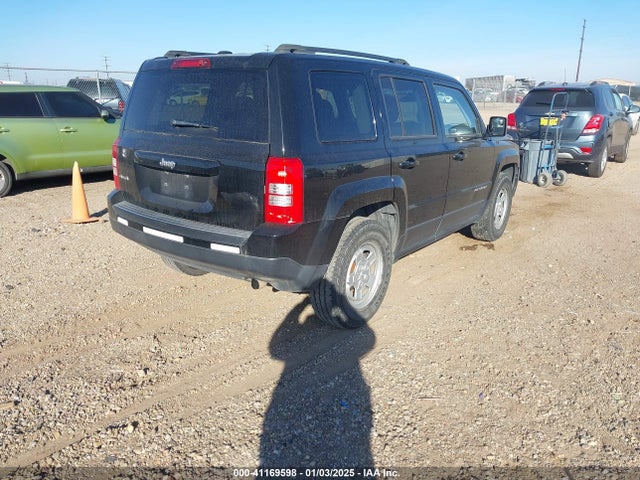 1C4NJRBB3HD197000 Jeep Patriot Sport 4x4