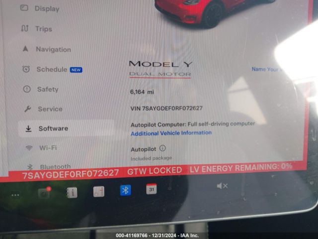 7SAYGDEF0RF072627 Tesla Model Y Performance Dual Motor All-wheel Drive