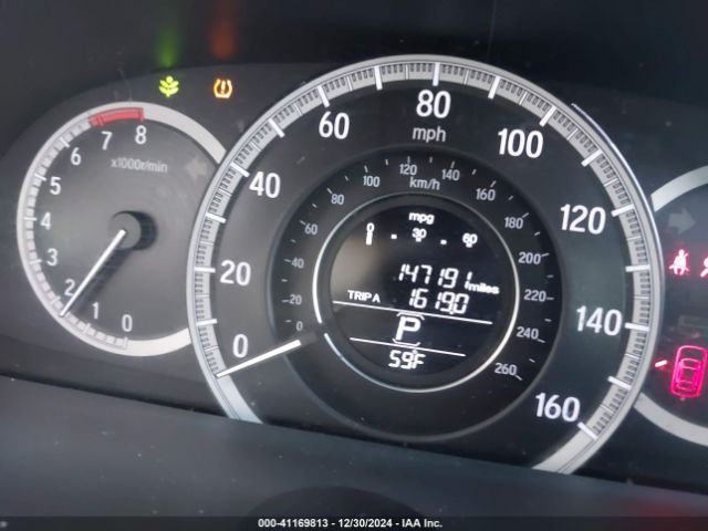 1HGCR2F83GA158110 Honda Accord Ex-l