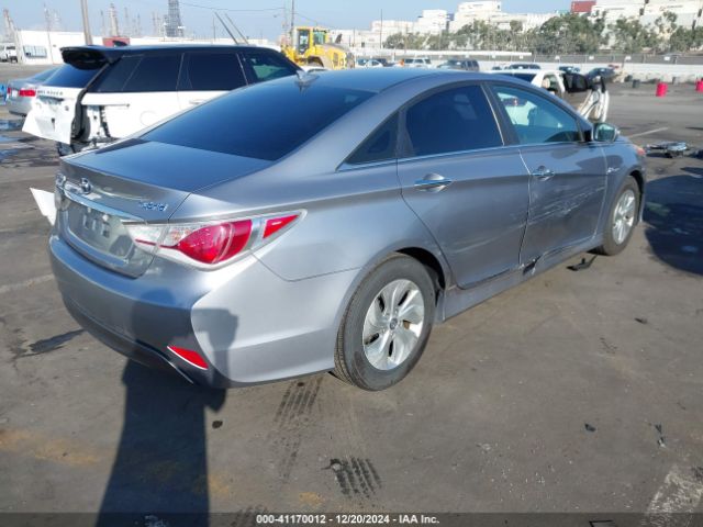 KMHEC4A45FA137195 Hyundai SONATA HYBRID