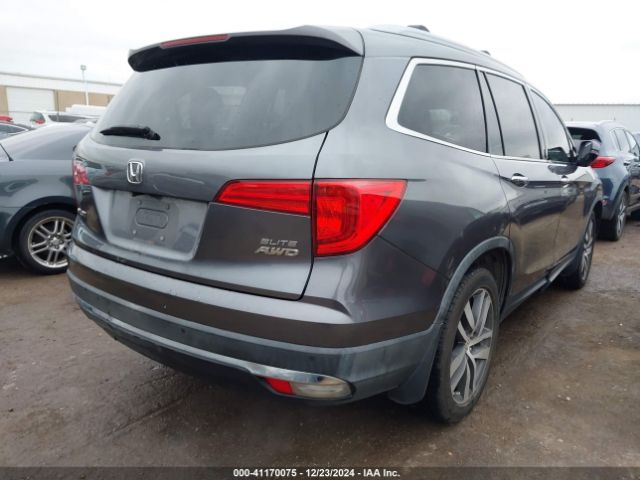 5FNYF6H05GB053085 Honda Pilot Elite