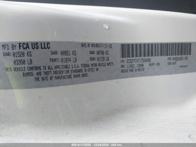 2018 FIAT 500 3C3CFFCH7JT524092 Photo 8