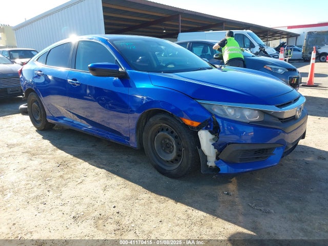 Honda Civic Lx 2017 2HGFC2F56HH541756 Image 1