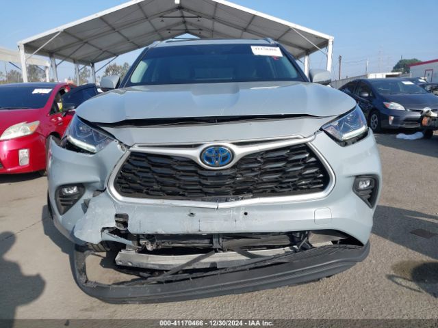 5TDAARAH7PS527406 Toyota Highlander Hybrid Xle Bronze