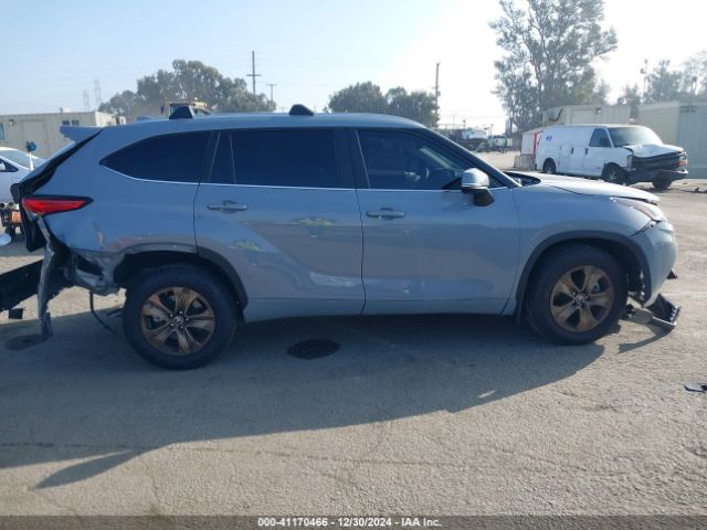 5TDAARAH7PS527406 Toyota Highlander Hybrid Xle Bronze