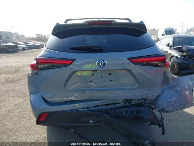 5TDAARAH7PS527406 Toyota Highlander Hybrid Xle Bronze