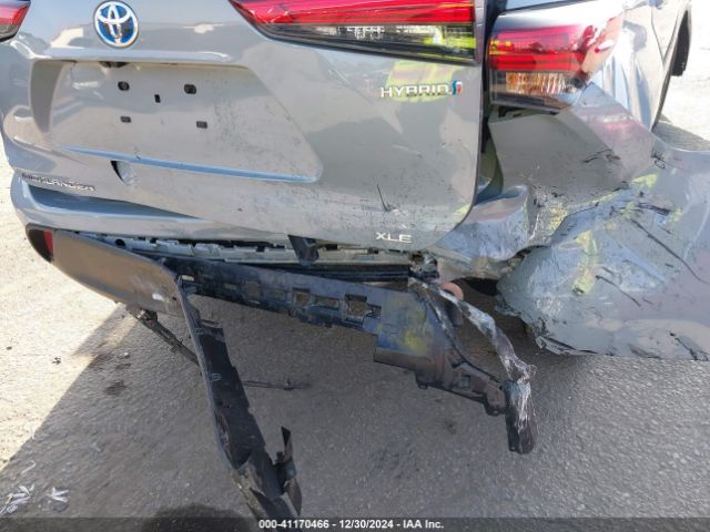 5TDAARAH7PS527406 Toyota Highlander Hybrid Xle Bronze