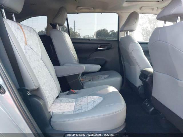 5TDAARAH7PS527406 Toyota Highlander Hybrid Xle Bronze