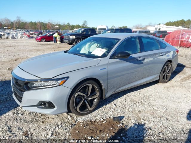1HGCV3F23NA042349 Honda Accord Hybrid Sport