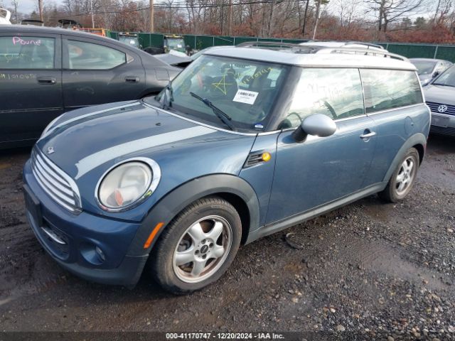 2011 MINI COOPER CLUBMAN WMWZF3C51BTX81754 Photo 1
