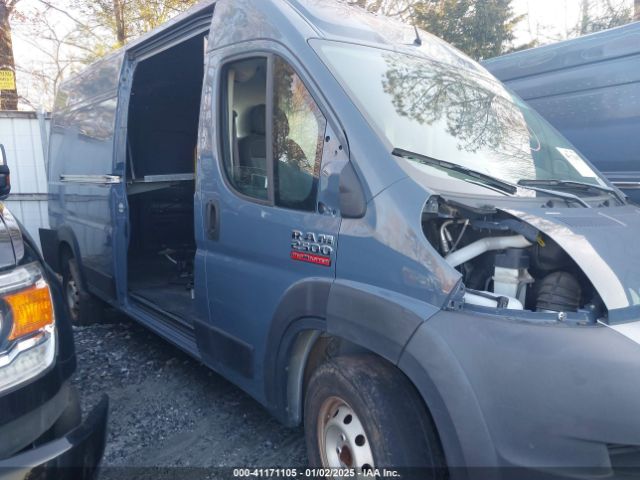 3C6TRVDG7KE521712 RAM Promaster 2500 High Roof 159 Wb