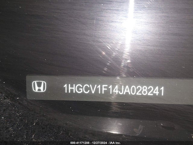 1HGCV1F14JA028241 Honda ACCORD LX