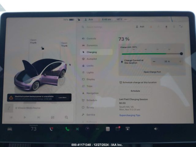 5YJ3E1EA5PF451779 Tesla Model 3 Rear-wheel Drive