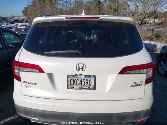 5FNYF6H0XKB022200 Honda Pilot Elite