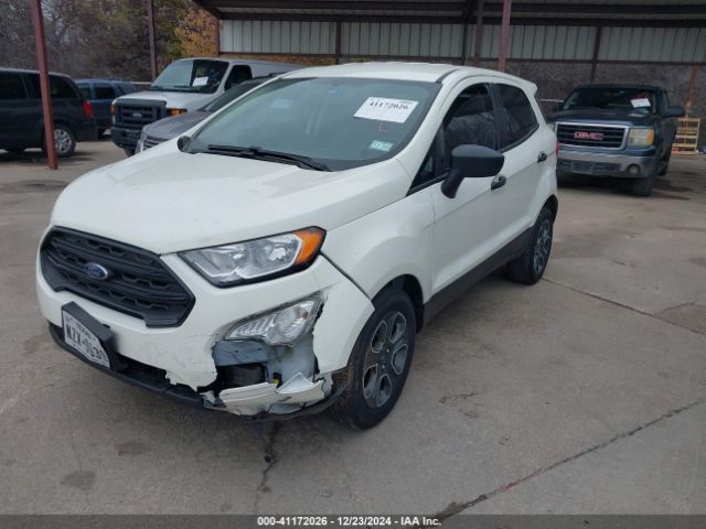 MAJ3S2FE8LC385418 Ford ECOSPORT S
