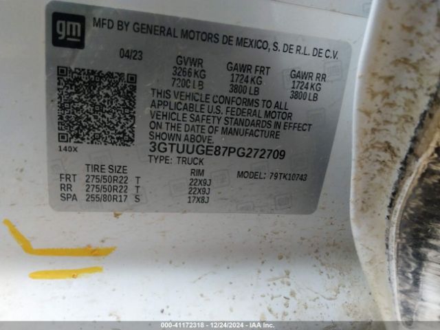 3GTUUGE87PG272709 GMC Sierra 1500 4wd  Standard Box Denali