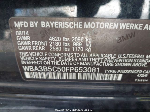 WBA3B5C50FP653081 BMW 328i Xdrive