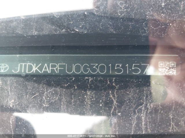 JTDKARFU0G3015157 Toyota Prius