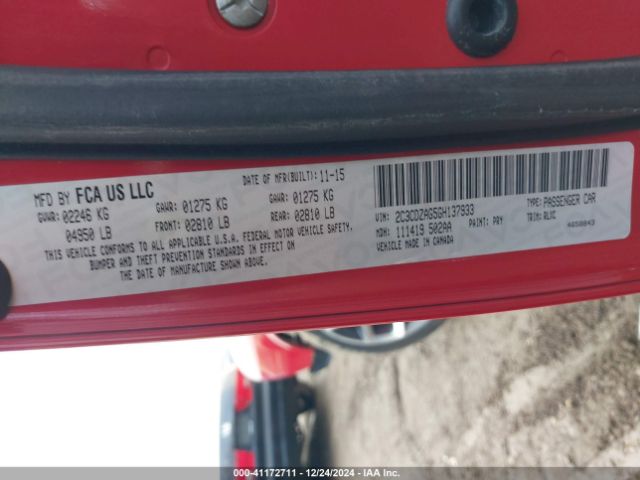 2C3CDZAG5GH137933 Dodge Challenger Sxt Plus