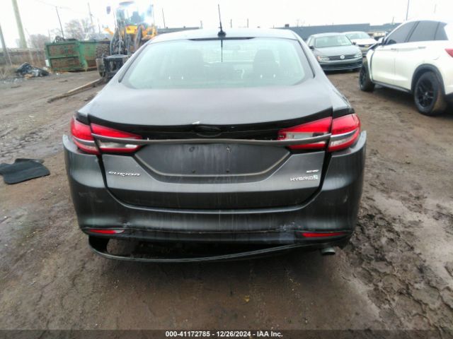 3FA6P0LU3HR305272 Ford Fusion Hybrid Se