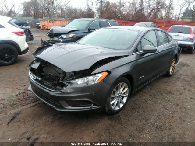 3FA6P0LU3HR305272 Ford Fusion Hybrid Se