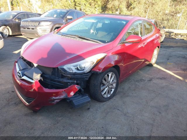 5NPDH4AE1FH581614 Hyundai ELANTRA SE