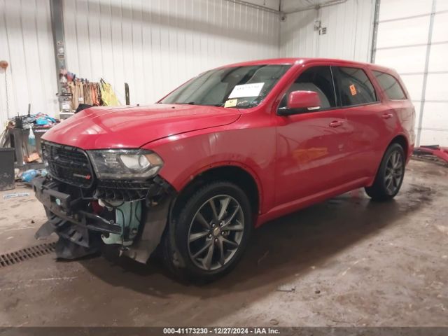 1C4RDJDG4JC134132 Dodge Durango Gt Awd