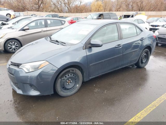 2T1BURHE1GC591862 Toyota COROLLA LE