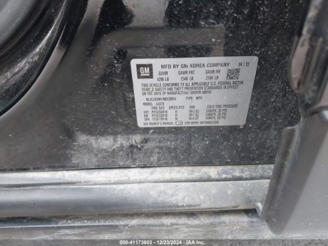 KL4CJASM1NB539054 Buick Encore Fwd Preferred