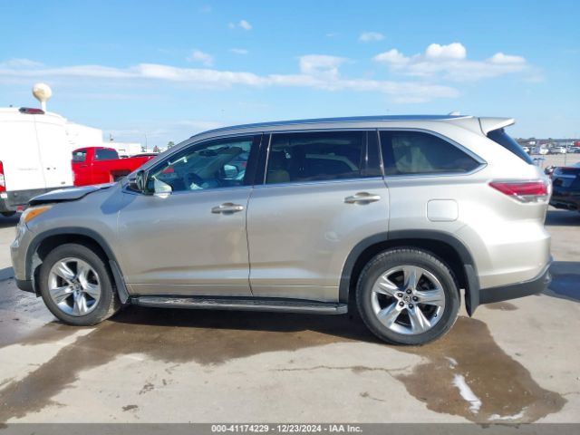 5TDYKRFH5GS122942 Toyota Highlander Limited V6