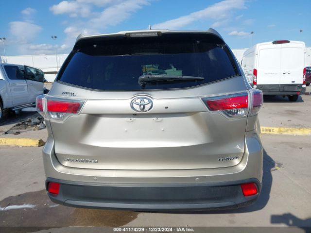 5TDYKRFH5GS122942 Toyota Highlander Limited V6
