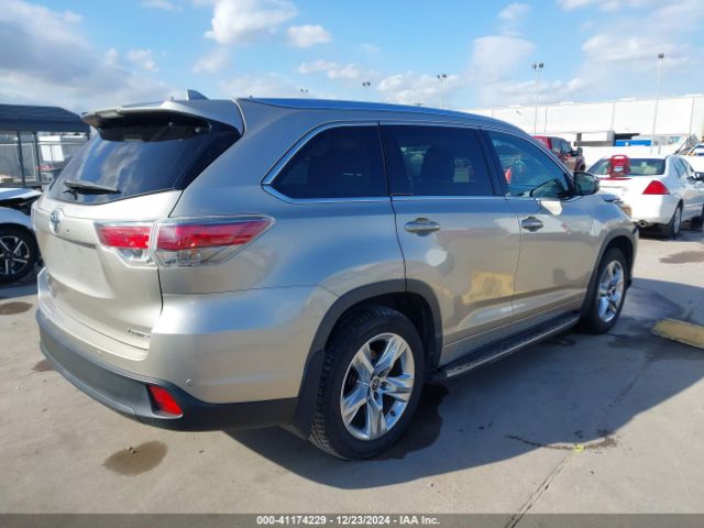 5TDYKRFH5GS122942 Toyota Highlander Limited V6