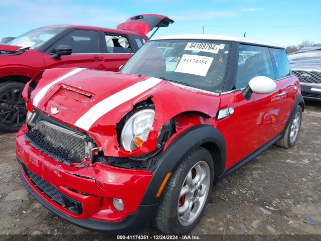 2012 MINI COOPER S WMWSV3C57CTY27156 Photo 1