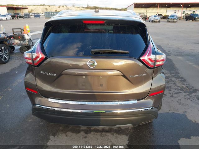 5N1AZ2MG3FN288536 Nissan Murano Platinum