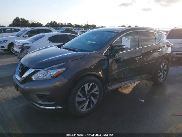 5N1AZ2MG3FN288536 Nissan Murano Platinum