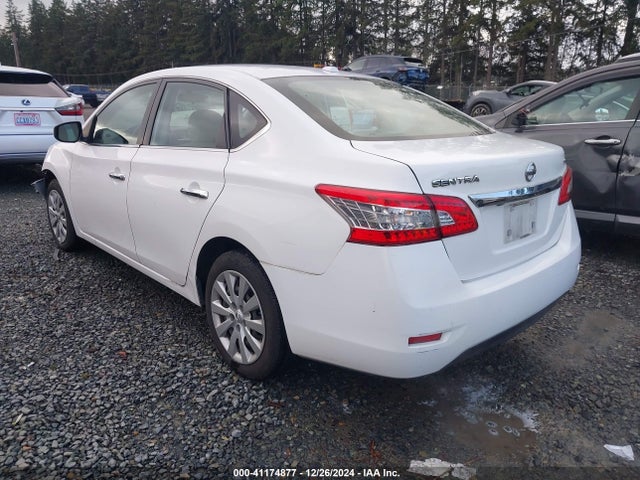 2015 Nissan Sentra Fe+ S/s/sl/sr/sv მანქანა იყიდება აუქციონზე, vin: 3N1AB7AP0FY286761, აუქციონის ნომერი: 41174877