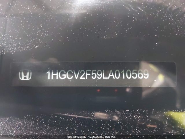 1HGCV2F59LA010569 Honda Accord Ex-l 2.0t