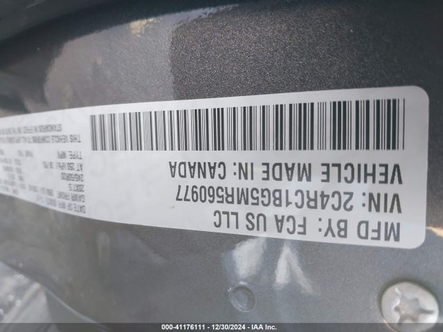 2C4RC1BG5MR560977 Chrysler Pacifica Touring L
